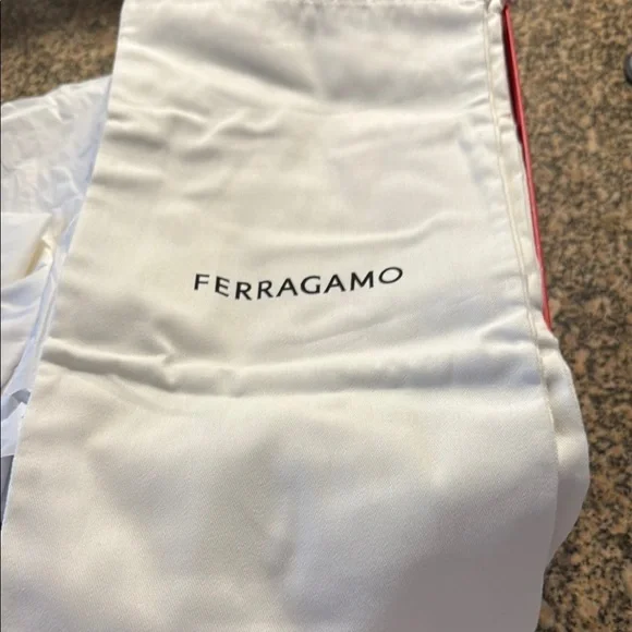 Salvatore Ferragamo Men's White and Red Sneakers - Picture 3 of 10